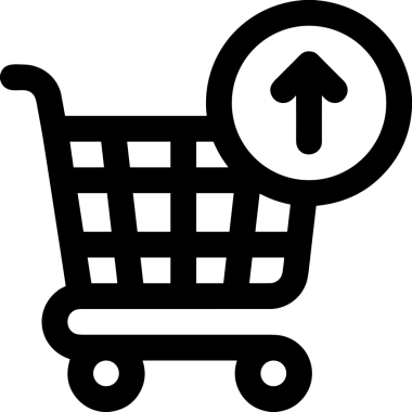 Siyah ve Beyaz Logo Simgesi PNG Biçimini Yükle. Web Sitesi Düğmesi, Mobil Uygulama Arayüzü, Dosya Aktarımı, Belge Paylaşımı, Bulut Depolama ve Veri Yedekleme için Minimalist Düz Tasarımlı Tek Renkli Ok Gönderme İşareti Grafiksel Elemanı