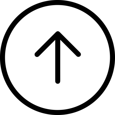 Siyah ve Beyaz Logo Simgesi PNG Biçimini Yükle. Web Sitesi Düğmesi, Mobil Uygulama Arayüzü, Dosya Aktarımı, Belge Paylaşımı, Bulut Depolama ve Veri Yedekleme için Minimalist Düz Tasarımlı Tek Renkli Ok Gönderme İşareti Grafiksel Elemanı