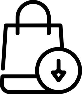 Siyah ve Beyaz Logo Simgesi PNG Biçimini Yükle. Web Sitesi Düğmesi, Mobil Uygulama Arayüzü, Dosya Aktarımı, Belge Paylaşımı, Bulut Depolama ve Veri Yedekleme için Minimalist Düz Tasarımlı Tek Renkli Ok Gönderme İşareti Grafiksel Elemanı
