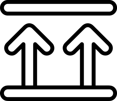 Siyah ve Beyaz Logo Simgesi PNG Biçimini Yükle. Web Sitesi Düğmesi, Mobil Uygulama Arayüzü, Dosya Aktarımı, Belge Paylaşımı, Bulut Depolama ve Veri Yedekleme için Minimalist Düz Tasarımlı Tek Renkli Ok Gönderme İşareti Grafiksel Elemanı