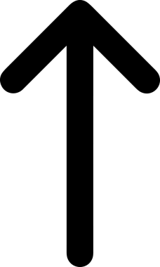 Siyah ve Beyaz Logo Simgesi PNG Biçimini Yükle. Web Sitesi Düğmesi, Mobil Uygulama Arayüzü, Dosya Aktarımı, Belge Paylaşımı, Bulut Depolama ve Veri Yedekleme için Minimalist Düz Tasarımlı Tek Renkli Ok Gönderme İşareti Grafiksel Elemanı