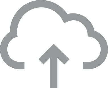 Siyah ve Beyaz Logo Simgesi PNG Biçimini Yükle. Web Sitesi Düğmesi, Mobil Uygulama Arayüzü, Dosya Aktarımı, Belge Paylaşımı, Bulut Depolama ve Veri Yedekleme için Minimalist Düz Tasarımlı Tek Renkli Ok Gönderme İşareti Grafiksel Elemanı