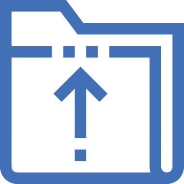 Siyah ve Beyaz Logo Simgesi PNG Biçimini Yükle. Web Sitesi Düğmesi, Mobil Uygulama Arayüzü, Dosya Aktarımı, Belge Paylaşımı, Bulut Depolama ve Veri Yedekleme için Minimalist Düz Tasarımlı Tek Renkli Ok Gönderme İşareti Grafiksel Elemanı