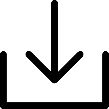 Siyah ve Beyaz Logo Simgesi PNG Biçimini Yükle. Web Sitesi Düğmesi, Mobil Uygulama Arayüzü, Dosya Aktarımı, Belge Paylaşımı, Bulut Depolama ve Veri Yedekleme için Minimalist Düz Tasarımlı Tek Renkli Ok Gönderme İşareti Grafiksel Elemanı