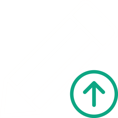 Siyah ve Beyaz Logo Simgesi PNG Biçimini Yükle. Web Sitesi Düğmesi, Mobil Uygulama Arayüzü, Dosya Aktarımı, Belge Paylaşımı, Bulut Depolama ve Veri Yedekleme için Minimalist Düz Tasarımlı Tek Renkli Ok Gönderme İşareti Grafiksel Elemanı