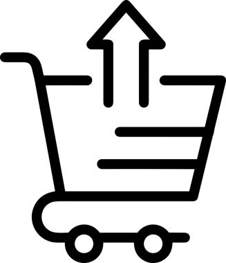 Siyah ve Beyaz Logo Simgesi PNG Biçimini Yükle. Web Sitesi Düğmesi, Mobil Uygulama Arayüzü, Dosya Aktarımı, Belge Paylaşımı, Bulut Depolama ve Veri Yedekleme için Minimalist Düz Tasarımlı Tek Renkli Ok Gönderme İşareti Grafiksel Elemanı