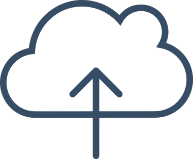 Siyah ve Beyaz Logo Simgesi PNG Biçimini Yükle. Web Sitesi Düğmesi, Mobil Uygulama Arayüzü, Dosya Aktarımı, Belge Paylaşımı, Bulut Depolama ve Veri Yedekleme için Minimalist Düz Tasarımlı Tek Renkli Ok Gönderme İşareti Grafiksel Elemanı