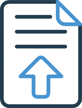 Siyah ve Beyaz Logo Simgesi PNG Biçimini Yükle. Web Sitesi Düğmesi, Mobil Uygulama Arayüzü, Dosya Aktarımı, Belge Paylaşımı, Bulut Depolama ve Veri Yedekleme için Minimalist Düz Tasarımlı Tek Renkli Ok Gönderme İşareti Grafiksel Elemanı