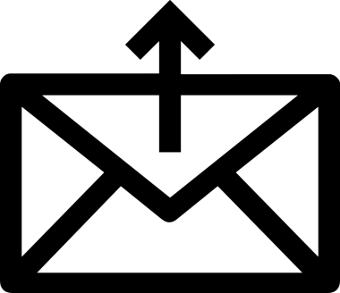 Siyah ve Beyaz Logo Simgesi PNG Biçimini Yükle. Web Sitesi Düğmesi, Mobil Uygulama Arayüzü, Dosya Aktarımı, Belge Paylaşımı, Bulut Depolama ve Veri Yedekleme için Minimalist Düz Tasarımlı Tek Renkli Ok Gönderme İşareti Grafiksel Elemanı