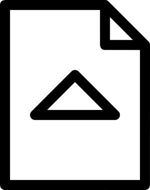 Siyah ve Beyaz Logo Simgesi PNG Biçimini Yükle. Web Sitesi Düğmesi, Mobil Uygulama Arayüzü, Dosya Aktarımı, Belge Paylaşımı, Bulut Depolama ve Veri Yedekleme için Minimalist Düz Tasarımlı Tek Renkli Ok Gönderme İşareti Grafiksel Elemanı