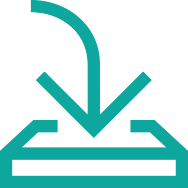 Siyah ve Beyaz Logo Simgesi PNG Biçimini Yükle. Web Sitesi Düğmesi, Mobil Uygulama Arayüzü, Dosya Aktarımı, Belge Paylaşımı, Bulut Depolama ve Veri Yedekleme için Minimalist Düz Tasarımlı Tek Renkli Ok Gönderme İşareti Grafiksel Elemanı