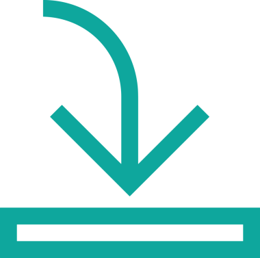 Siyah ve Beyaz Logo Simgesi PNG Biçimini Yükle. Web Sitesi Düğmesi, Mobil Uygulama Arayüzü, Dosya Aktarımı, Belge Paylaşımı, Bulut Depolama ve Veri Yedekleme için Minimalist Düz Tasarımlı Tek Renkli Ok Gönderme İşareti Grafiksel Elemanı