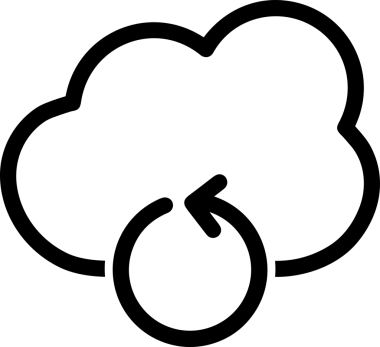 Siyah ve Beyaz Logo Simgesi PNG Biçimini Yükle. Web Sitesi Düğmesi, Mobil Uygulama Arayüzü, Dosya Aktarımı, Belge Paylaşımı, Bulut Depolama ve Veri Yedekleme için Minimalist Düz Tasarımlı Tek Renkli Ok Gönderme İşareti Grafiksel Elemanı