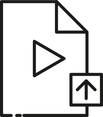 Siyah ve Beyaz Logo Simgesi PNG Biçimini Yükle. Web Sitesi Düğmesi, Mobil Uygulama Arayüzü, Dosya Aktarımı, Belge Paylaşımı, Bulut Depolama ve Veri Yedekleme için Minimalist Düz Tasarımlı Tek Renkli Ok Gönderme İşareti Grafiksel Elemanı