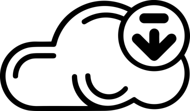 Siyah ve Beyaz Logo Simgesi PNG Biçimini Yükle. Web Sitesi Düğmesi, Mobil Uygulama Arayüzü, Dosya Aktarımı, Belge Paylaşımı, Bulut Depolama ve Veri Yedekleme için Minimalist Düz Tasarımlı Tek Renkli Ok Gönderme İşareti Grafiksel Elemanı