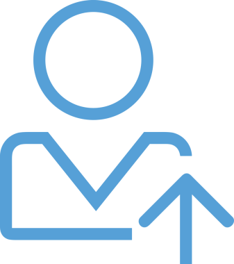 Siyah ve Beyaz Logo Simgesi PNG Biçimini Yükle. Web Sitesi Düğmesi, Mobil Uygulama Arayüzü, Dosya Aktarımı, Belge Paylaşımı, Bulut Depolama ve Veri Yedekleme için Minimalist Düz Tasarımlı Tek Renkli Ok Gönderme İşareti Grafiksel Elemanı