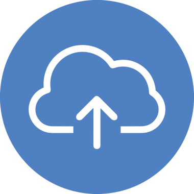 Siyah ve Beyaz Logo Simgesi PNG Biçimini Yükle. Web Sitesi Düğmesi, Mobil Uygulama Arayüzü, Dosya Aktarımı, Belge Paylaşımı, Bulut Depolama ve Veri Yedekleme için Minimalist Düz Tasarımlı Tek Renkli Ok Gönderme İşareti Grafiksel Elemanı