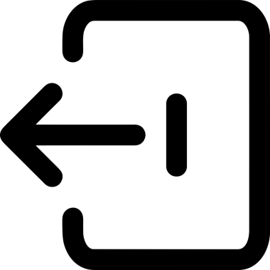 Siyah ve Beyaz Logo Simgesi PNG Biçimini Yükle. Web Sitesi Düğmesi, Mobil Uygulama Arayüzü, Dosya Aktarımı, Belge Paylaşımı, Bulut Depolama ve Veri Yedekleme için Minimalist Düz Tasarımlı Tek Renkli Ok Gönderme İşareti Grafiksel Elemanı