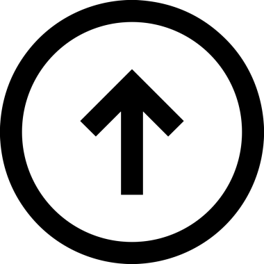 Siyah ve Beyaz Logo Simgesi PNG Biçimini Yükle. Web Sitesi Düğmesi, Mobil Uygulama Arayüzü, Dosya Aktarımı, Belge Paylaşımı, Bulut Depolama ve Veri Yedekleme için Minimalist Düz Tasarımlı Tek Renkli Ok Gönderme İşareti Grafiksel Elemanı