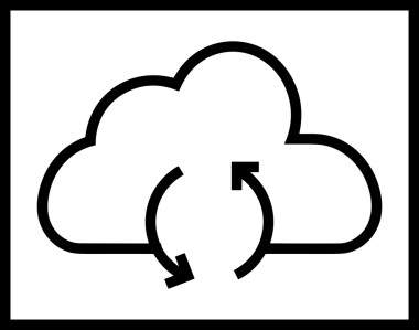 Siyah ve Beyaz Logo Simgesi PNG Biçimini Yükle. Web Sitesi Düğmesi, Mobil Uygulama Arayüzü, Dosya Aktarımı, Belge Paylaşımı, Bulut Depolama ve Veri Yedekleme için Minimalist Düz Tasarımlı Tek Renkli Ok Gönderme İşareti Grafiksel Elemanı