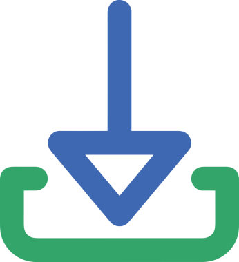 Siyah ve Beyaz Logo Simgesi PNG Biçimini Yükle. Web Sitesi Düğmesi, Mobil Uygulama Arayüzü, Dosya Aktarımı, Belge Paylaşımı, Bulut Depolama ve Veri Yedekleme için Minimalist Düz Tasarımlı Tek Renkli Ok Gönderme İşareti Grafiksel Elemanı