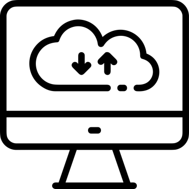 Siyah ve Beyaz Logo Simgesi PNG Biçimini Yükle. Web Sitesi Düğmesi, Mobil Uygulama Arayüzü, Dosya Aktarımı, Belge Paylaşımı, Bulut Depolama ve Veri Yedekleme için Minimalist Düz Tasarımlı Tek Renkli Ok Gönderme İşareti Grafiksel Elemanı