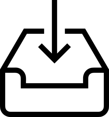 Siyah ve Beyaz Logo Simgesi PNG Biçimini Yükle. Web Sitesi Düğmesi, Mobil Uygulama Arayüzü, Dosya Aktarımı, Belge Paylaşımı, Bulut Depolama ve Veri Yedekleme için Minimalist Düz Tasarımlı Tek Renkli Ok Gönderme İşareti Grafiksel Elemanı