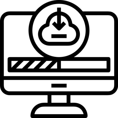 Siyah ve Beyaz Logo Simgesi PNG Biçimini Yükle. Web Sitesi Düğmesi, Mobil Uygulama Arayüzü, Dosya Aktarımı, Belge Paylaşımı, Bulut Depolama ve Veri Yedekleme için Minimalist Düz Tasarımlı Tek Renkli Ok Gönderme İşareti Grafiksel Elemanı