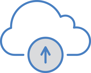 Siyah ve Beyaz Logo Simgesi PNG Biçimini Yükle. Web Sitesi Düğmesi, Mobil Uygulama Arayüzü, Dosya Aktarımı, Belge Paylaşımı, Bulut Depolama ve Veri Yedekleme için Minimalist Düz Tasarımlı Tek Renkli Ok Gönderme İşareti Grafiksel Elemanı