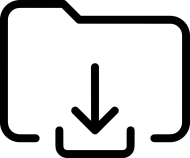 Siyah ve Beyaz Logo Simgesi PNG Biçimini Yükle. Web Sitesi Düğmesi, Mobil Uygulama Arayüzü, Dosya Aktarımı, Belge Paylaşımı, Bulut Depolama ve Veri Yedekleme için Minimalist Düz Tasarımlı Tek Renkli Ok Gönderme İşareti Grafiksel Elemanı