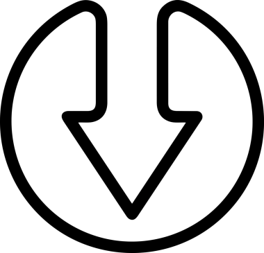 Siyah ve Beyaz Logo Simgesi PNG Biçimini Yükle. Web Sitesi Düğmesi, Mobil Uygulama Arayüzü, Dosya Aktarımı, Belge Paylaşımı, Bulut Depolama ve Veri Yedekleme için Minimalist Düz Tasarımlı Tek Renkli Ok Gönderme İşareti Grafiksel Elemanı