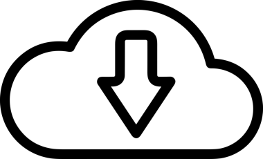 Siyah ve Beyaz Logo Simgesi PNG Biçimini Yükle. Web Sitesi Düğmesi, Mobil Uygulama Arayüzü, Dosya Aktarımı, Belge Paylaşımı, Bulut Depolama ve Veri Yedekleme için Minimalist Düz Tasarımlı Tek Renkli Ok Gönderme İşareti Grafiksel Elemanı