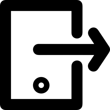 Siyah ve Beyaz Logo Simgesi PNG Biçimini Yükle. Web Sitesi Düğmesi, Mobil Uygulama Arayüzü, Dosya Aktarımı, Belge Paylaşımı, Bulut Depolama ve Veri Yedekleme için Minimalist Düz Tasarımlı Tek Renkli Ok Gönderme İşareti Grafiksel Elemanı