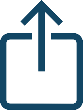 Siyah ve Beyaz Logo Simgesi PNG Biçimini Yükle. Web Sitesi Düğmesi, Mobil Uygulama Arayüzü, Dosya Aktarımı, Belge Paylaşımı, Bulut Depolama ve Veri Depolama için Minimalist Düz Tasarımlı Tek Renk Oku İşaretli Grafik Elemanı 