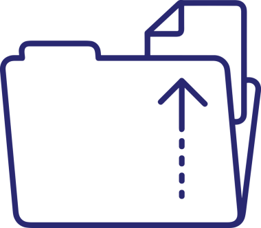 Siyah ve Beyaz Logo Simgesi PNG Biçimini Yükle. Web Sitesi Düğmesi, Mobil Uygulama Arayüzü, Dosya Aktarımı, Belge Paylaşımı, Bulut Depolama ve Veri Depolama için Minimalist Düz Tasarımlı Tek Renk Oku İşaretli Grafik Elemanı 