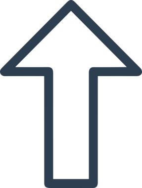 Siyah ve Beyaz Logo Simgesi PNG Biçimini Yükle. Web Sitesi Düğmesi, Mobil Uygulama Arayüzü, Dosya Aktarımı, Belge Paylaşımı, Bulut Depolama ve Veri Depolama için Minimalist Düz Tasarımlı Tek Renk Oku İşaretli Grafik Elemanı 