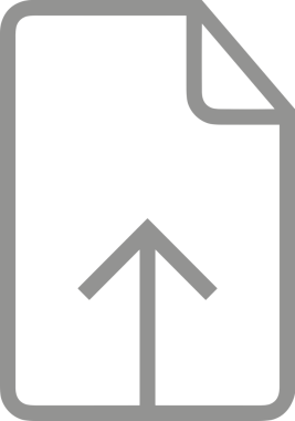 Siyah ve Beyaz Logo Simgesi PNG Biçimini Yükle. Web Sitesi Düğmesi, Mobil Uygulama Arayüzü, Dosya Aktarımı, Belge Paylaşımı, Bulut Depolama ve Veri Depolama için Minimalist Düz Tasarımlı Tek Renk Oku İşaretli Grafik Elemanı 