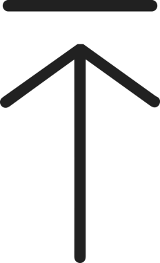 Siyah ve Beyaz Logo Simgesi PNG Biçimini Yükle. Web Sitesi Düğmesi, Mobil Uygulama Arayüzü, Dosya Aktarımı, Belge Paylaşımı, Bulut Depolama ve Veri Depolama için Minimalist Düz Tasarımlı Tek Renk Oku İşaretli Grafik Elemanı 