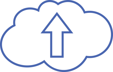 Siyah ve Beyaz Logo Simgesi PNG Biçimini Yükle. Web Sitesi Düğmesi, Mobil Uygulama Arayüzü, Dosya Aktarımı, Belge Paylaşımı, Bulut Depolama ve Veri Yedekleme için Minimalist Düz Tasarımlı Tek Renkli Ok Gönderme İşareti Grafiksel Elemanı