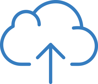 Siyah ve Beyaz Logo Simgesi PNG Biçimini Yükle. Web Sitesi Düğmesi, Mobil Uygulama Arayüzü, Dosya Aktarımı, Belge Paylaşımı, Bulut Depolama ve Veri Yedekleme için Minimalist Düz Tasarımlı Tek Renkli Ok Gönderme İşareti Grafiksel Elemanı