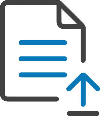 Siyah ve Beyaz Logo Simgesi PNG Biçimini Yükle. Web Sitesi Düğmesi, Mobil Uygulama Arayüzü, Dosya Aktarımı, Belge Paylaşımı, Bulut Depolama ve Veri Yedekleme için Minimalist Düz Tasarımlı Tek Renkli Ok Gönderme İşareti Grafiksel Elemanı