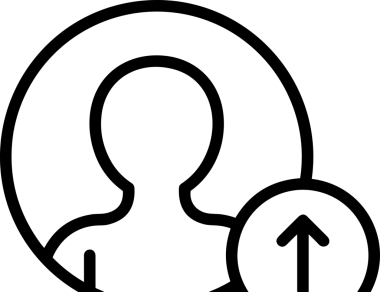 Siyah ve Beyaz Logo Simgesi PNG Biçimini Yükle. Web Sitesi Düğmesi, Mobil Uygulama Arayüzü, Dosya Aktarımı, Belge Paylaşımı, Bulut Depolama ve Veri Yedekleme için Minimalist Düz Tasarımlı Tek Renkli Ok Gönderme İşareti Grafiksel Elemanı