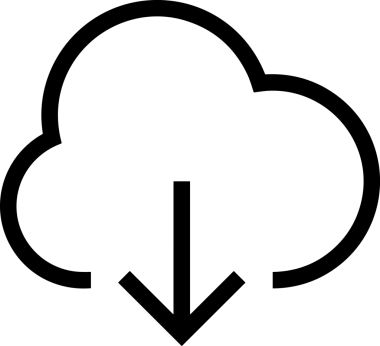 Siyah ve Beyaz Logo Simgesi PNG Biçimini Yükle. Web Sitesi Düğmesi, Mobil Uygulama Arayüzü, Dosya Aktarımı, Belge Paylaşımı, Bulut Depolama ve Veri Yedekleme için Minimalist Düz Tasarımlı Tek Renkli Ok Gönderme İşareti Grafiksel Elemanı