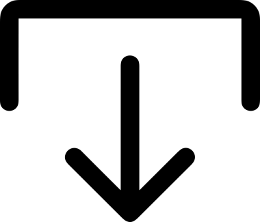 Siyah ve Beyaz Logo Simgesi PNG Biçimini Yükle. Web Sitesi Düğmesi, Mobil Uygulama Arayüzü, Dosya Aktarımı, Belge Paylaşımı, Bulut Depolama ve Veri Yedekleme için Minimalist Düz Tasarımlı Tek Renkli Ok Gönderme İşareti Grafiksel Elemanı