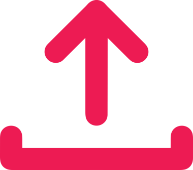 Siyah ve Beyaz Logo Simgesi PNG Biçimini Yükle. Web Sitesi Düğmesi, Mobil Uygulama Arayüzü, Dosya Aktarımı, Belge Paylaşımı, Bulut Depolama ve Veri Yedekleme için Minimalist Düz Tasarımlı Tek Renkli Ok Gönderme İşareti Grafiksel Elemanı