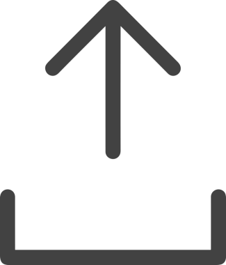 Siyah ve Beyaz Logo Simgesi PNG Biçimini Yükle. Web Sitesi Düğmesi, Mobil Uygulama Arayüzü, Dosya Aktarımı, Belge Paylaşımı, Bulut Depolama ve Veri Yedekleme için Minimalist Düz Tasarımlı Tek Renkli Ok Gönderme İşareti Grafiksel Elemanı