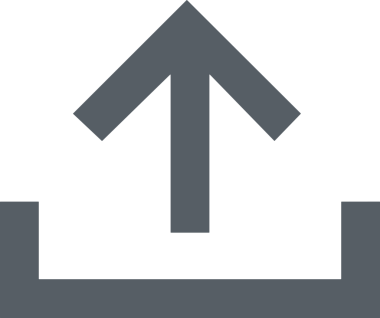 Siyah ve Beyaz Logo Simgesi PNG Biçimini Yükle. Web Sitesi Düğmesi, Mobil Uygulama Arayüzü, Dosya Aktarımı, Belge Paylaşımı, Bulut Depolama ve Veri Yedekleme için Minimalist Düz Tasarımlı Tek Renkli Ok Gönderme İşareti Grafiksel Elemanı