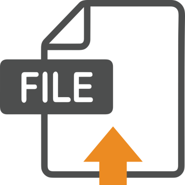 Siyah ve Beyaz Logo Simgesi PNG Biçimini Yükle. Web Sitesi Düğmesi, Mobil Uygulama Arayüzü, Dosya Aktarımı, Belge Paylaşımı, Bulut Depolama ve Veri Yedekleme için Minimalist Düz Tasarımlı Tek Renkli Ok Gönderme İşareti Grafiksel Elemanı