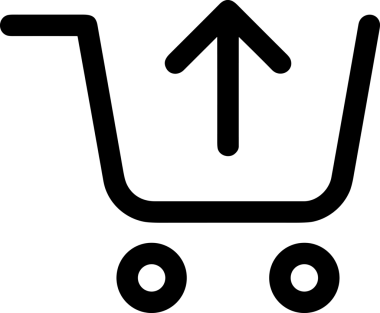 Siyah ve Beyaz Logo Simgesi PNG Biçimini Yükle. Web Sitesi Düğmesi, Mobil Uygulama Arayüzü, Dosya Aktarımı, Belge Paylaşımı, Bulut Depolama ve Veri Yedekleme için Minimalist Düz Tasarımlı Tek Renkli Ok Gönderme İşareti Grafiksel Elemanı