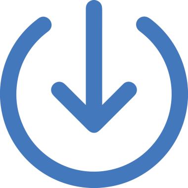 Siyah ve Beyaz Logo Simgesi PNG Biçimini Yükle. Web Sitesi Düğmesi, Mobil Uygulama Arayüzü, Dosya Aktarımı, Belge Paylaşımı, Bulut Depolama ve Veri Yedekleme için Minimalist Düz Tasarımlı Tek Renkli Ok Gönderme İşareti Grafiksel Elemanı